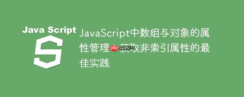 JavaScript中数组与对象的属性管理：获取非索引属性的最佳实践