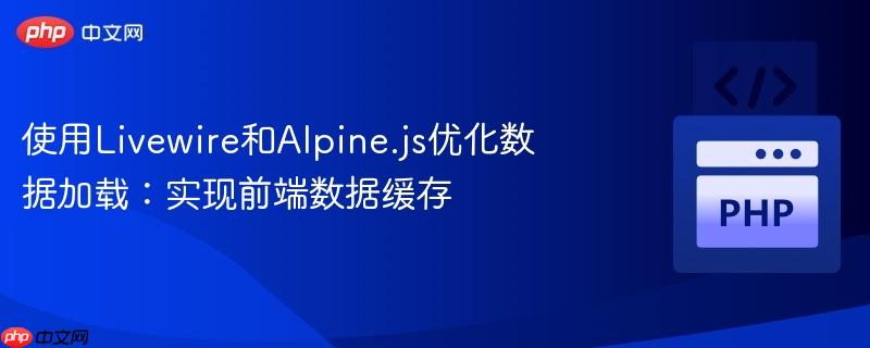 使用Livewire和Alpine.js优化数据加载：实现前端数据缓存