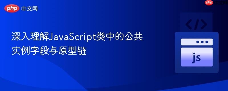 深入理解JavaScript类中的公共实例字段与原型链