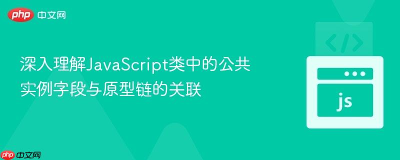 深入理解JavaScript类中的公共实例字段与原型链的关联