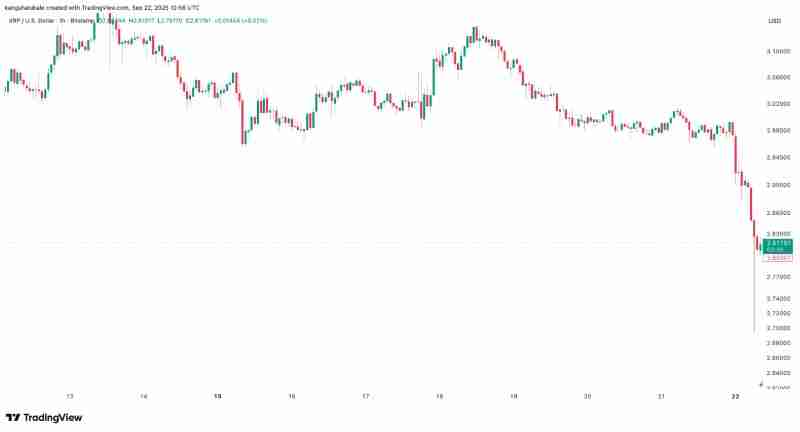 瑞波币(XRP)价格跌破3美元后会再次崩盘吗?一文分析