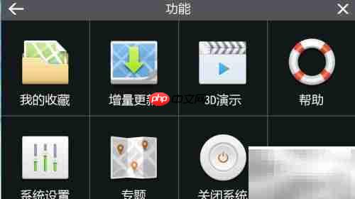 DSA预警导航地图