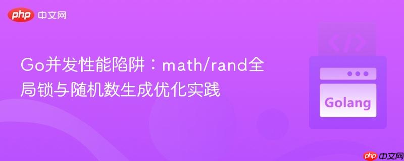 Go并发性能陷阱：math/rand全局锁与随机数生成优化实践