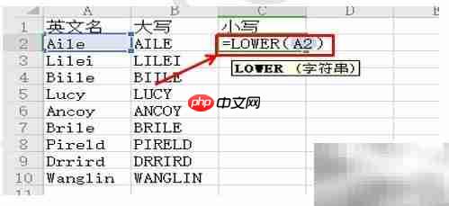 WPS表格大小写批量转换技巧