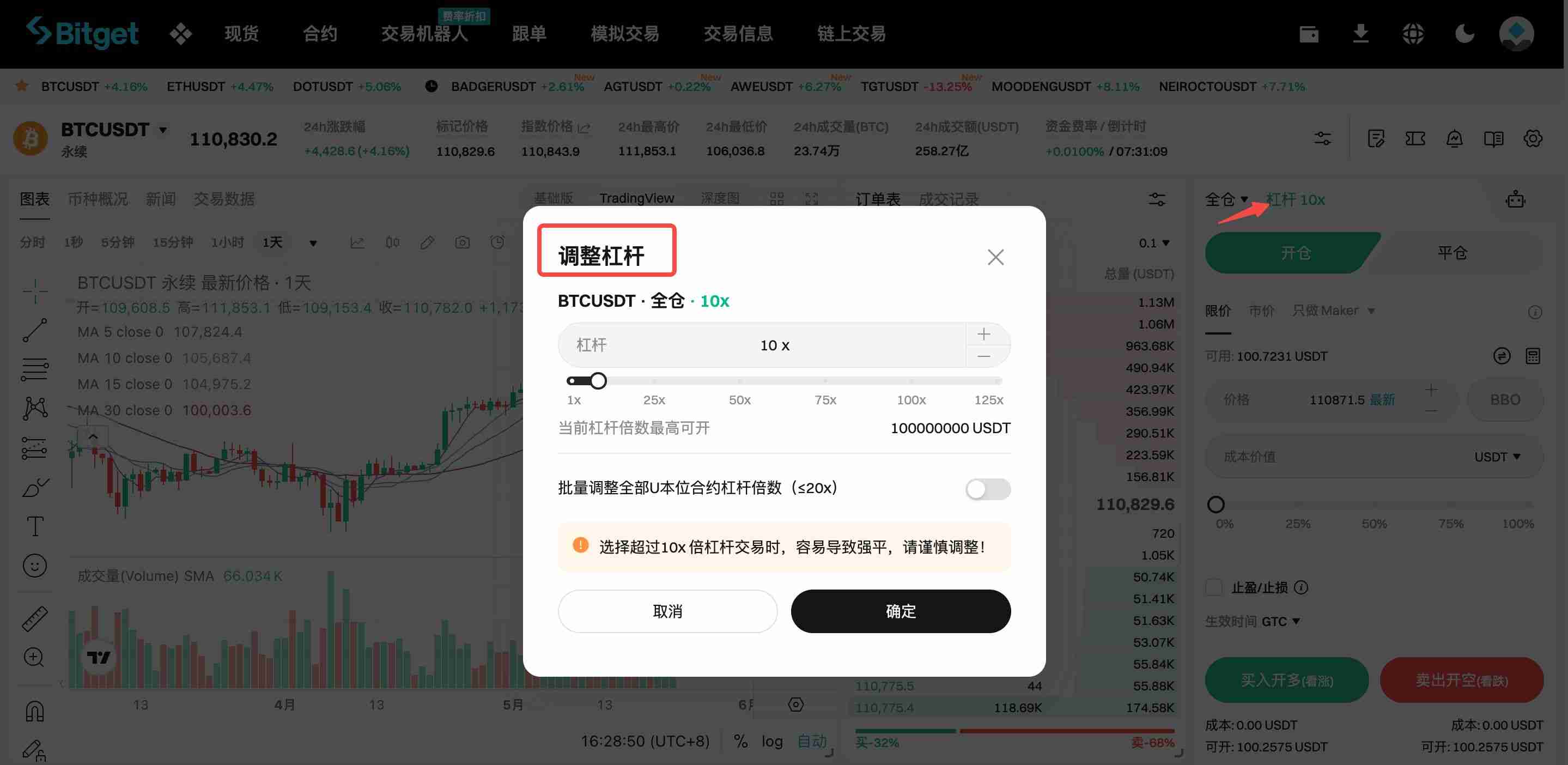 新手如何玩转Bitget期货合约交易？Bitget合约交易页面、优缺点、操作方法