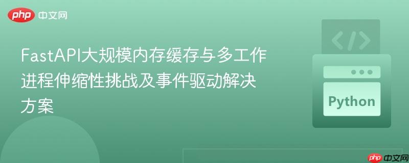 FastAPI大规模内存缓存与多工作进程伸缩性挑战及事件驱动解决方案