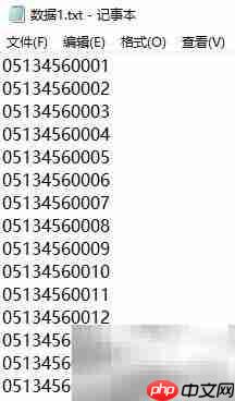 TXT批量生成UPC-A条码