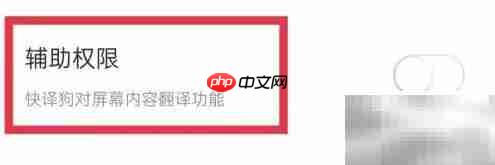 搜狗翻译辅助服务开启指南