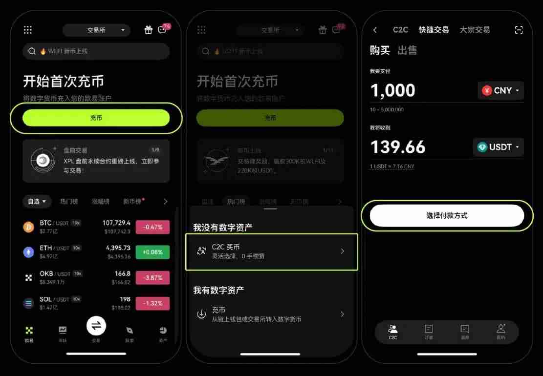 欧易C2C上线新手友好商家，如何找到并与OKX C2C新手友好商家进行交易？