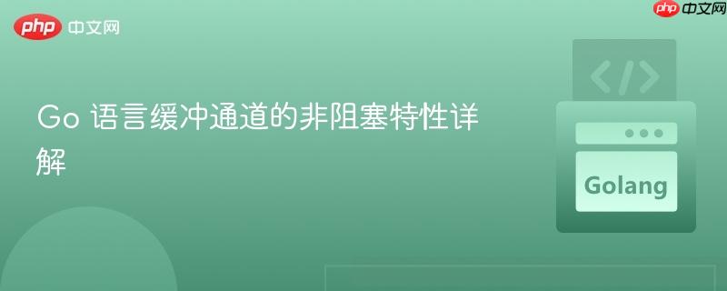 Go 语言缓冲通道的非阻塞特性详解