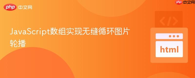 JavaScript数组实现无缝循环图片轮播