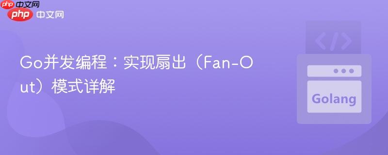 Go并发编程：实现扇出（Fan-Out）模式详解