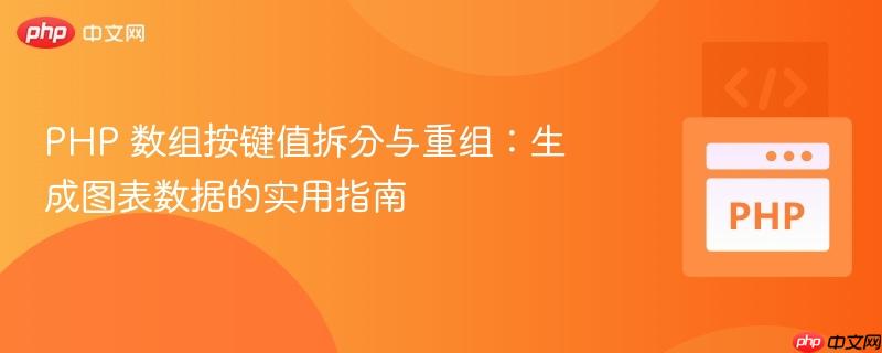 php 数组按键值拆分与重组：生成图表数据的实用指南