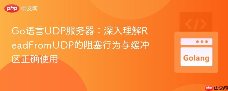 Go语言UDP服务器：深入理解ReadFromUDP的阻塞行为与缓冲区正确使用