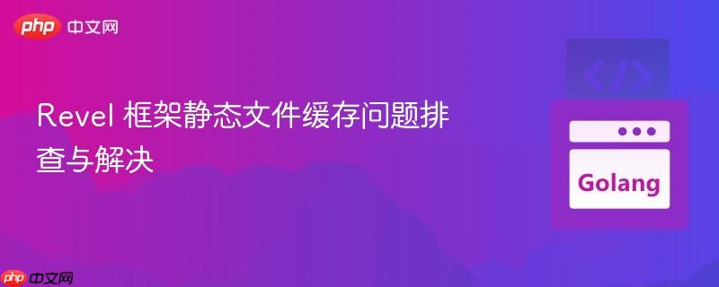 Revel 框架静态文件缓存问题排查与解决
