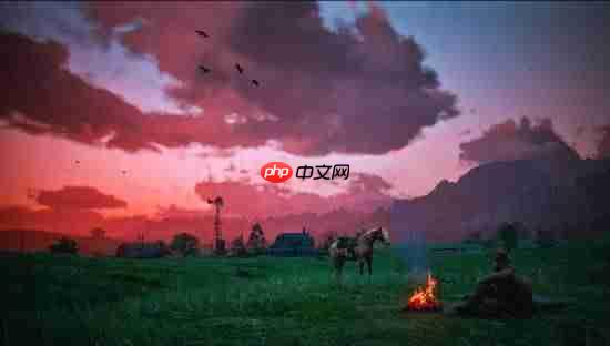 玩家分享绝美《荒野大镖客：救赎2》摄影 张张都能当壁纸！
