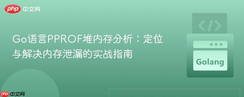 Go语言PPROF堆内存分析：定位与解决内存泄漏的实战指南