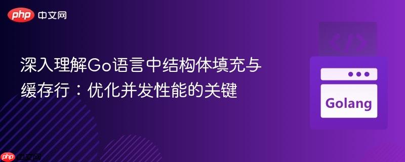 深入理解Go语言中结构体填充与缓存行：优化并发性能的关键