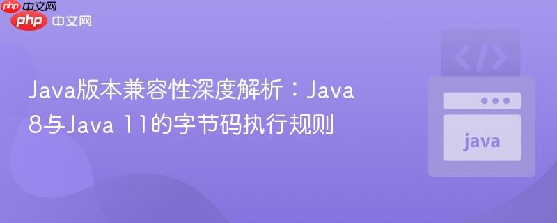 java版本兼容性深度解析：java 8与java 11的字节码执行规则
