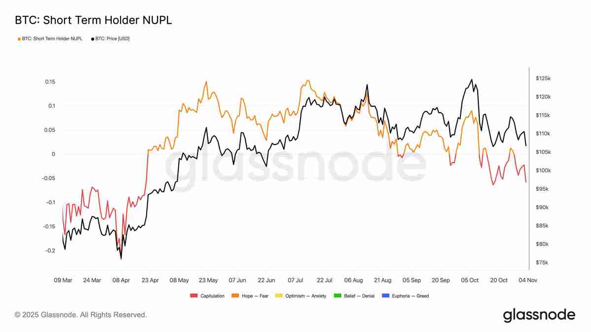 比特币（BTC）价格目标价位达9.2万美元，新买家进入“投降”模式