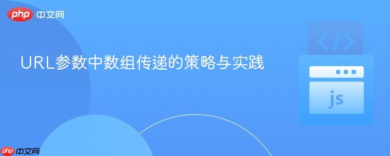URL参数中数组传递的策略与实践