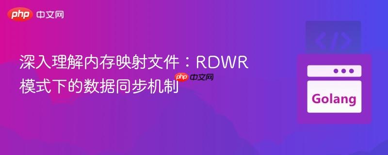 深入理解内存映射文件：RDWR模式下的数据同步机制