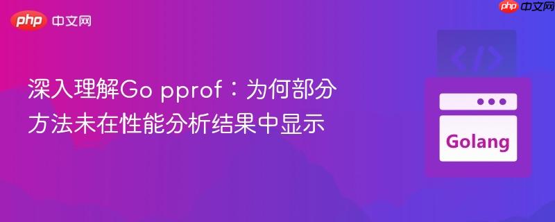 深入理解Go pprof：为何部分方法未在性能分析结果中显示