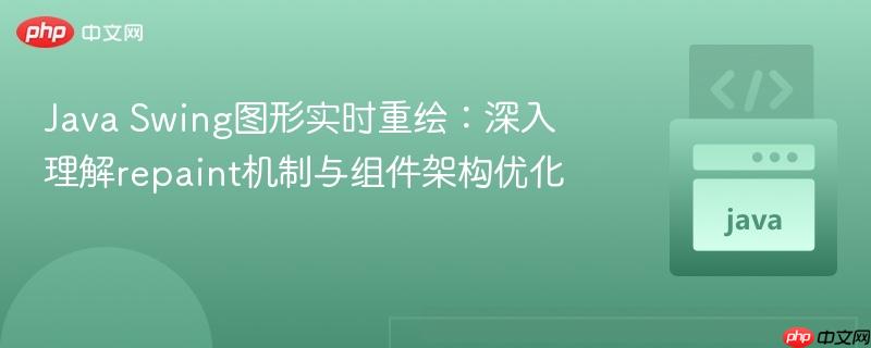 Java Swing图形实时重绘：深入理解repaint机制与组件架构优化