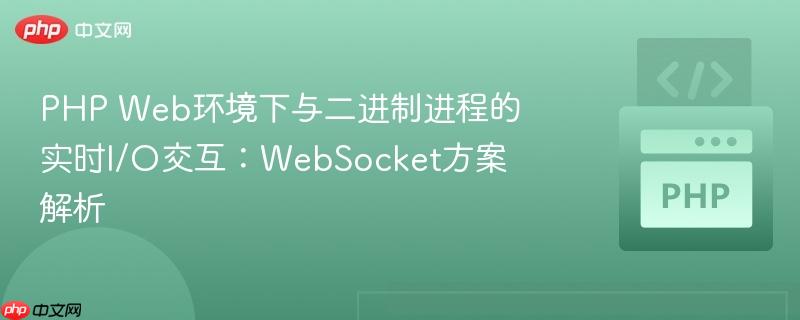 PHP Web环境下与二进制进程的实时I/O交互：WebSocket方案解析