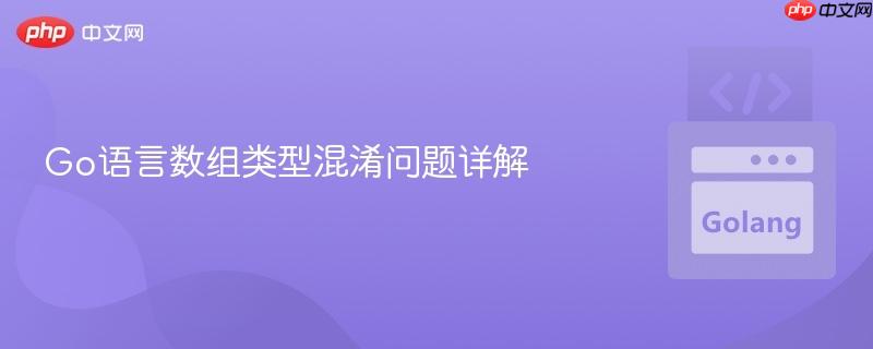 Go语言数组类型混淆问题详解