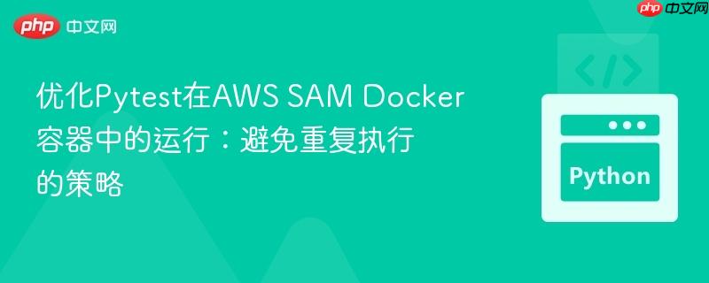 优化Pytest在AWS SAM Docker容器中的运行：避免重复执行的策略