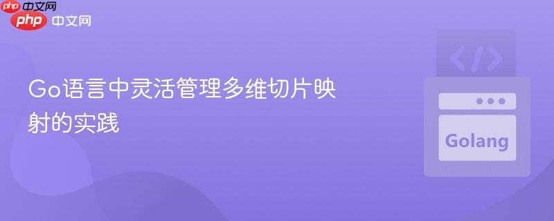 Go语言中灵活管理多维切片映射的实践