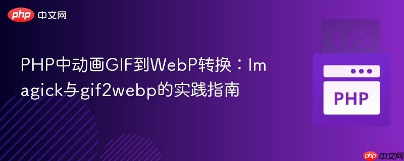PHP中动画GIF到WebP转换：Imagick与gif2webp的实践指南