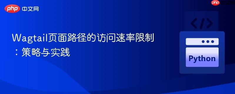 Wagtail页面路径的访问速率限制：策略与实践