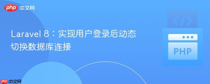 Laravel 8：实现用户登录后动态切换数据库连接