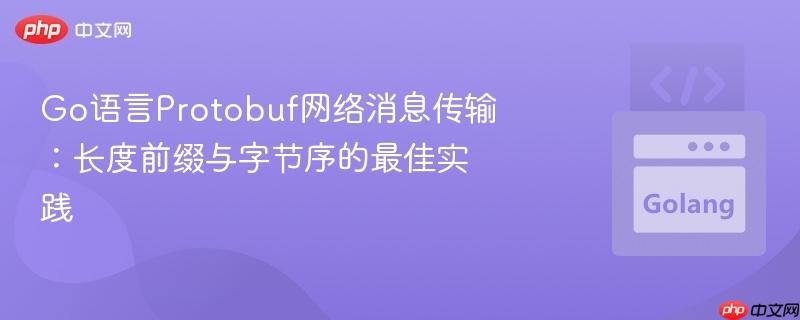 Go语言Protobuf网络消息传输：长度前缀与字节序的最佳实践