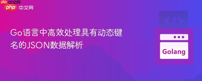 Go语言中高效处理具有动态键名的JSON数据解析