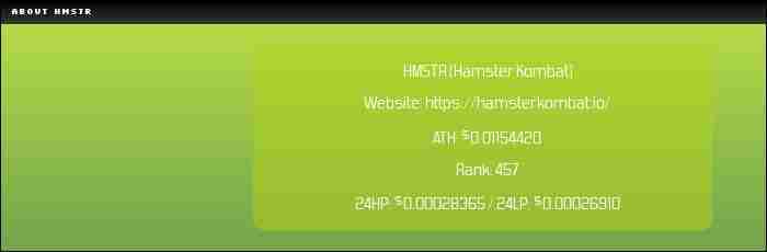 Hamster Kombat (HMSTR)币是什么？怎么购买？HMSTR价格预测2025-2050年