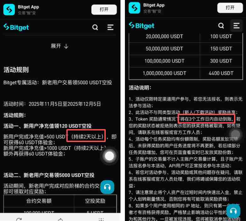Bitget交易所中国大陆用户注册、认证、充值教程(获取120U体验金奖励)