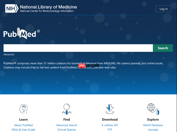 pubmed官方网站检索平台_pubmed科研论文查询官网直达