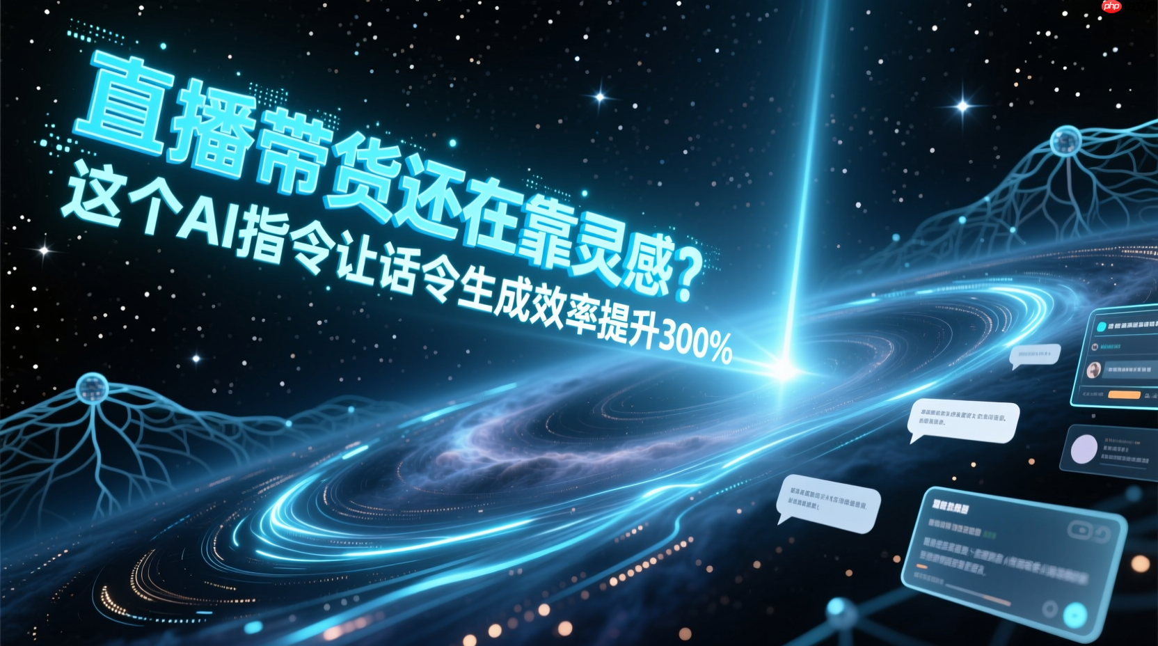 直播带货还在靠灵感？这个AI指令让话术生成效率提升300%
