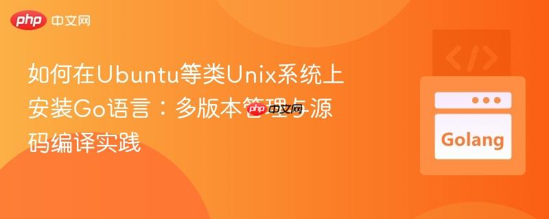 如何在Ubuntu等类Unix系统上安装Go语言：多版本管理与源码编译实践