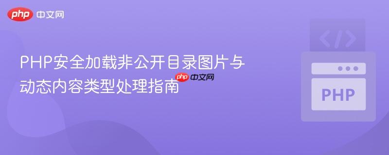 php安全加载非公开目录图片与动态内容类型处理指南