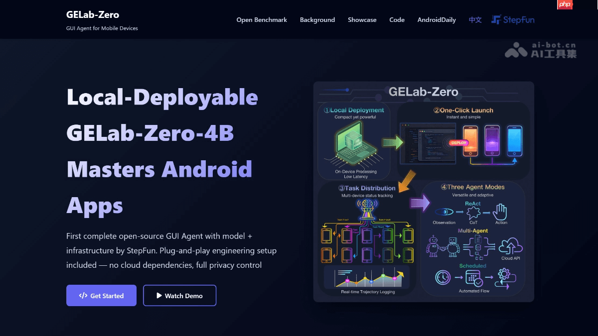 GELab-Zero— 阶跃星辰开源的 GUI Agent 模型