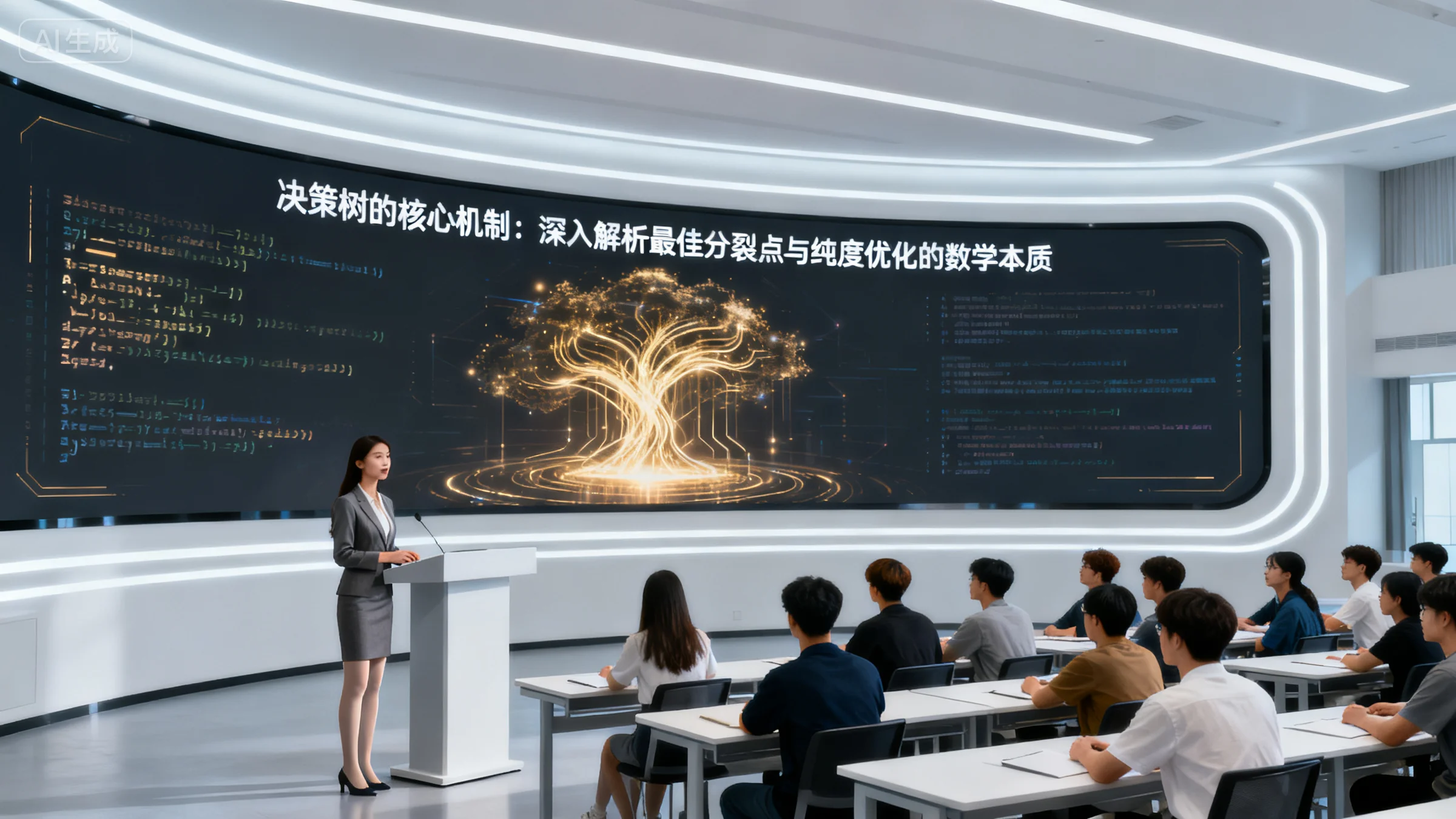 构建AI智能体：决策树的核心机制（二）：抽丝剥茧简化专业术语推理最佳分裂点