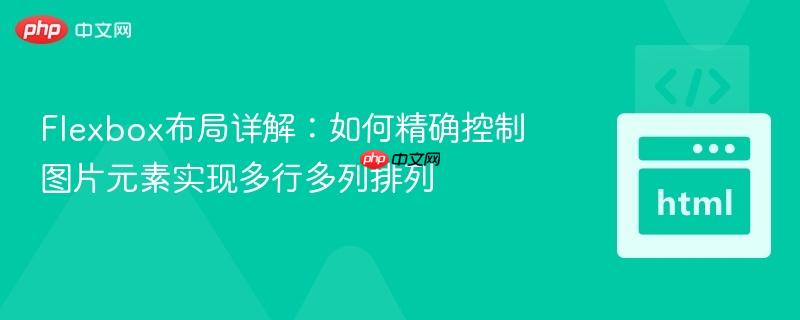 Flexbox布局详解：如何精确控制图片元素实现多行多列排列