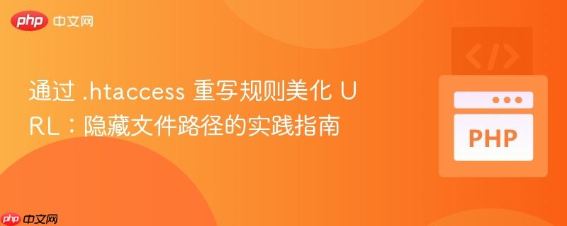 通过 .htaccess 重写规则美化 URL：隐藏文件路径的实践指南