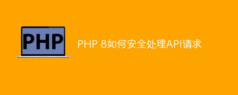 PHP 8如何安全处理API请求