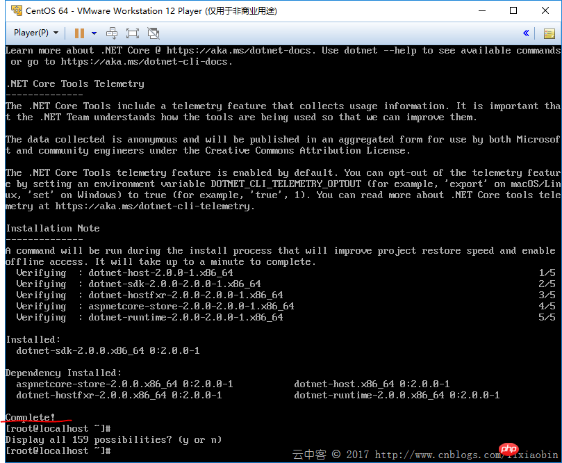Asp.net Core应用程序在Linux上部署的图文详解