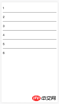 利用css3设置没有上下边的列表间隔线的方法